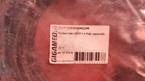 Gigamedia gorhdmi20m 20m hdmi - 20m,