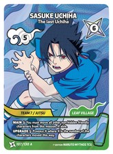 SASUKE 107/130A Carte Naruto
