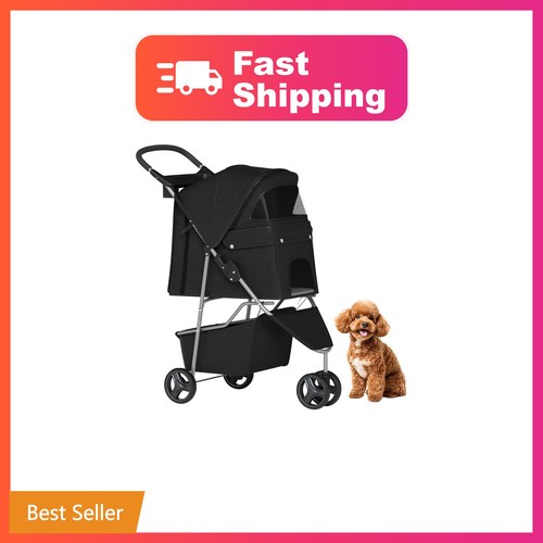 Bestpet wheel pet stroller - bestpet,