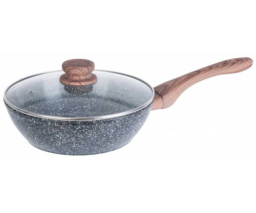 Wok granit 24cm bois de - bois,