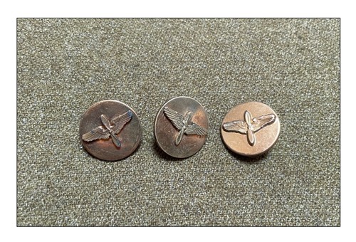 Ww2 insignes col aaf veste - insignes,