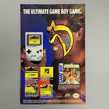 NINTENDO GAME BOY WWF SUPER