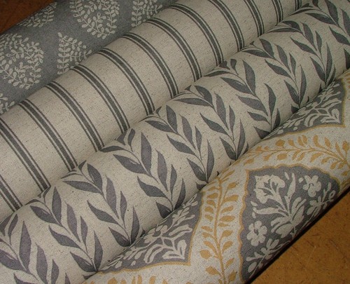Tissu rideau lin - de,