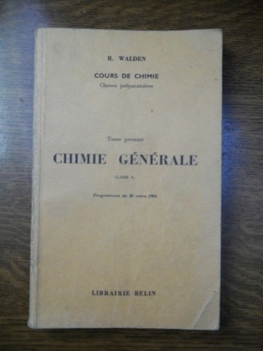 Walden cours de chimie - cours,