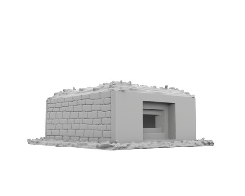 Anti tank bunker wwiied02 - tank,