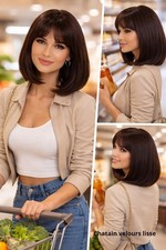 Perruque Femme 12" Chatain