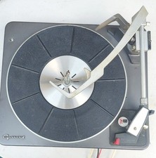 Vintage Garrard Turntable AT6 Tested and partially working -1960s  No Base