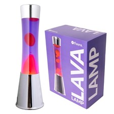 FISURA - Lampe à lave rouge