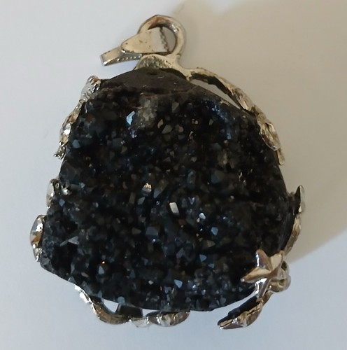 Pendentif pierre lave - pendentif, de