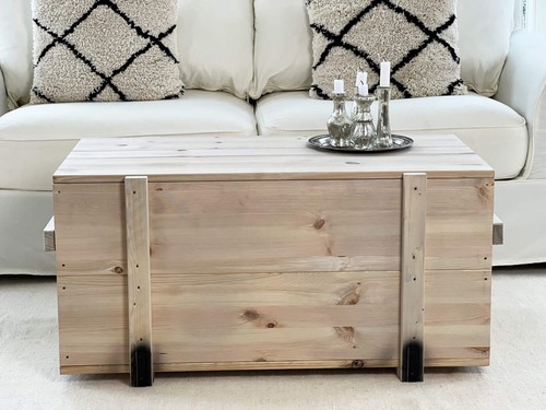 Coffre table basse - coffre,
