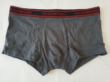 EMPORIO ARMANI BOXER HOMME TAILLE XL COLORIS GRIS 95% COTON REF 8A717