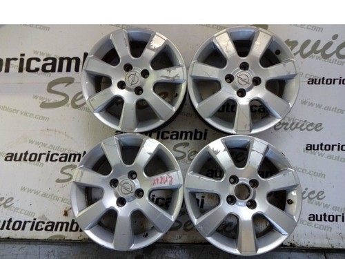 Set jantes alliage 15 - jantes, en