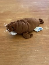 PF/ Doudou Peluche Morse Marron Blanc Jemini Explorations Cousteau