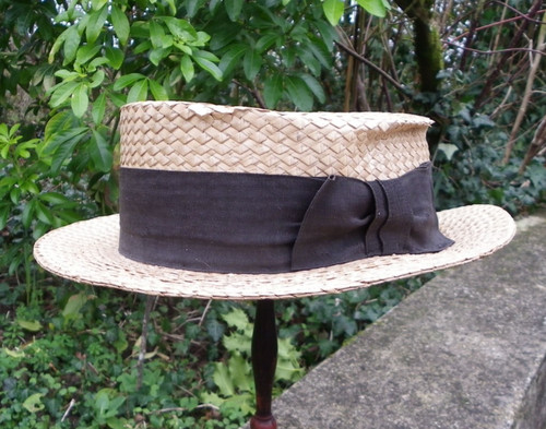 Canotier chapeau paille - de,
