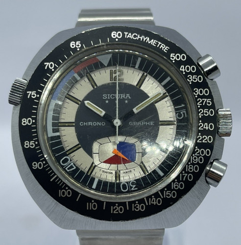 Sicura vintage chronograph - sicura,