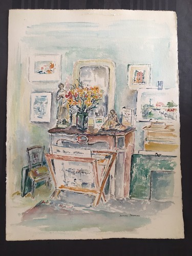 Peinture aquarelle 48x68 - aquarelle,