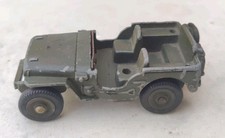 DINKY TOYS - MILITARIA - JEEP HOTCHKISS WILLYS N° 80B Made In France Meccano 