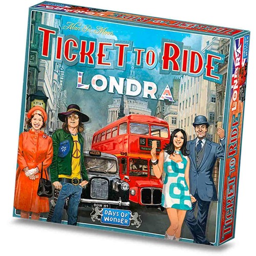 Ticket ride londres jeu - ticket,