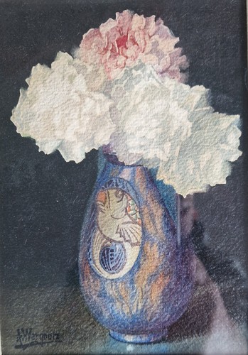 Tableau peinture fleurs - peinture,