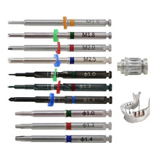 Implant Screw Removal Kit Fractured Remover Tool Claw Reverse Drill Guide