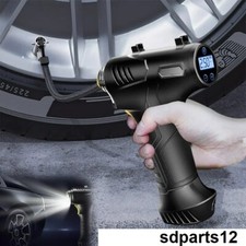 Compresseur D'air Portable Gonfleur de Pneu Sans Fil Écran LCD Voiture Moto Vélo