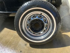 JAGUAR OEM 4 CHROME WHEELS WITH MICHELIN TIRES AND HUBCAPS