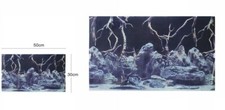 X Poster Fond Pour Aquarium Terrarium Panorama Décor Mesure 30x50cm DFH