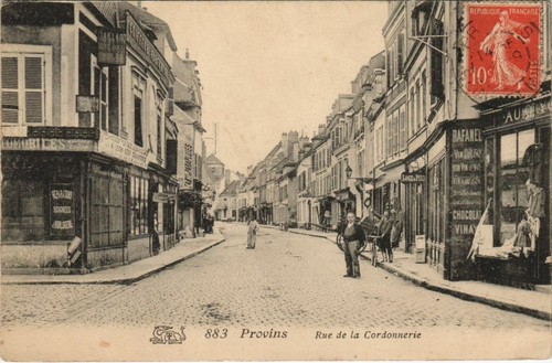 Cpa provins rue la - rue, de