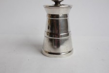Antique English Silver Pepper Mill (30227)