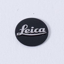 Emblème logo noir de remplacement Leica 10 mm pour M6 M7 M8 M9 M10 M11 Q2 Q3 ...