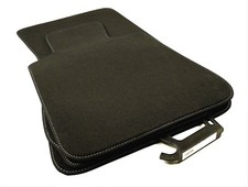 Tapis de Sol Convient pour BMW 3er E30 (Bj.1985-1993) Cabriolet Velours Noir