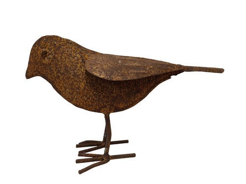 Statue oiseau acier corten - statue,