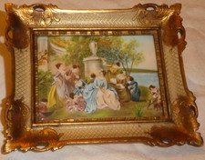 ANCIEN CADRE TABLEAU PEINTURE