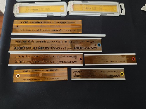 Lot normographes rotring - lot, 10