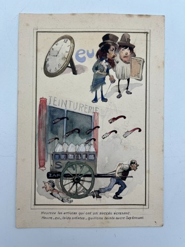 Gouache originale maquette - originale,