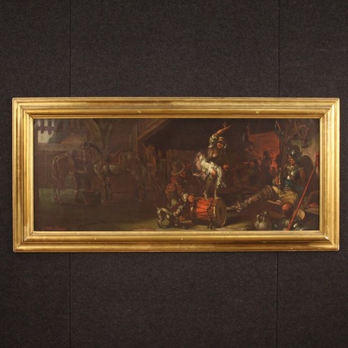Peinture signé mattia - signé,