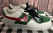 ??? RARE 2006  Size 9- Nike Air Force 1 Premium Mexico World Cup Vintage Y2K