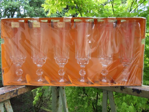 Vintage verres flûtes a - verres, 6