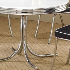 Retro Round 42-inch Wood Top