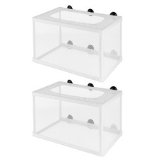  2 Pcs Ventouse Aquarium Pour Filet D'élevage De Poissons Accessoires D'aquarium