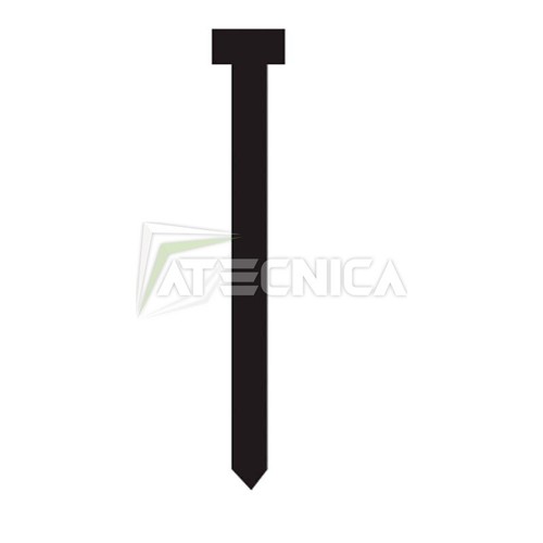Clous métalliques pour
