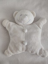 Doudou Peluche ours semi plat