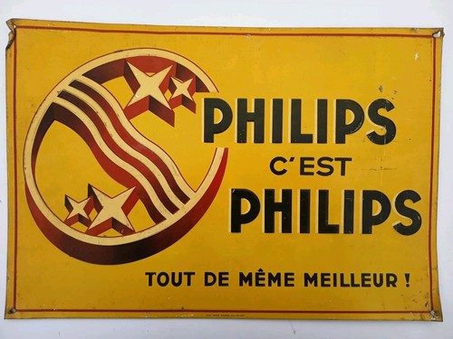 Ancienne plaque tole de - plaque,