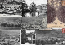 lot de 10 cartes postales