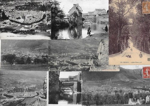 Lot cartes postales - de,