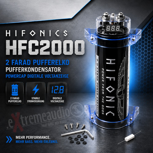 Hifonics hfc2000 farad - hfc2000, 2