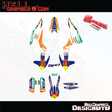 Graphics Kit Decals RT1 Blue KTM SX SXF EXC XCW 125 250 450 2019-2022