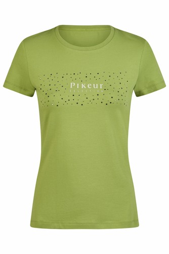 Pikeur cotton shirt leaf green - pikeur,