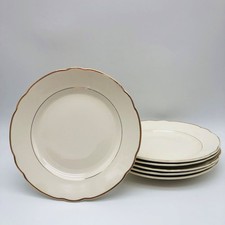 6 Assiettes plates Anciennes