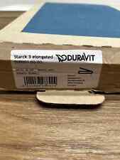 Duravit 0066010000 Starck 3 Elongated Open-Front Toilet Seat - White - Sealed